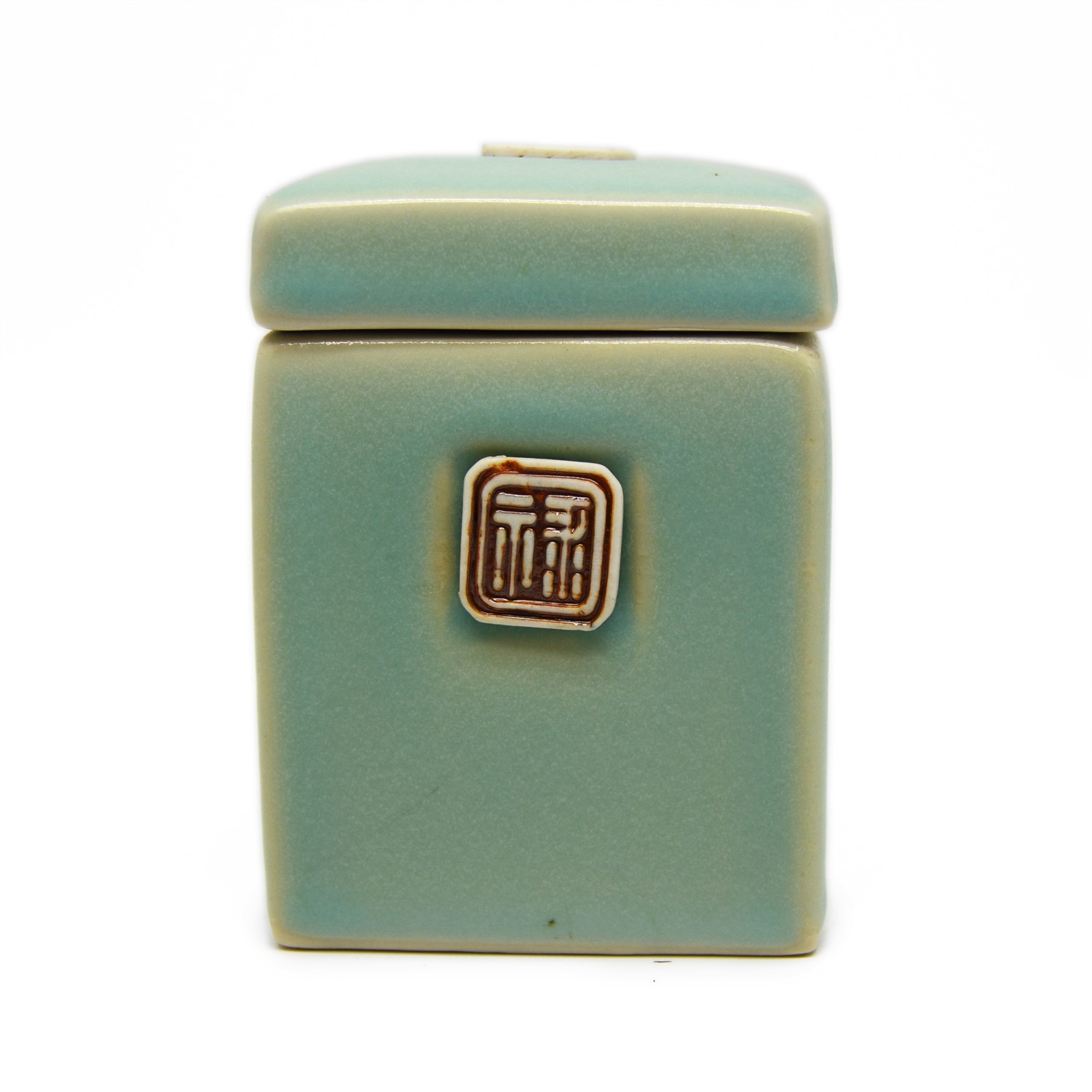 Small square tea box  - 0032