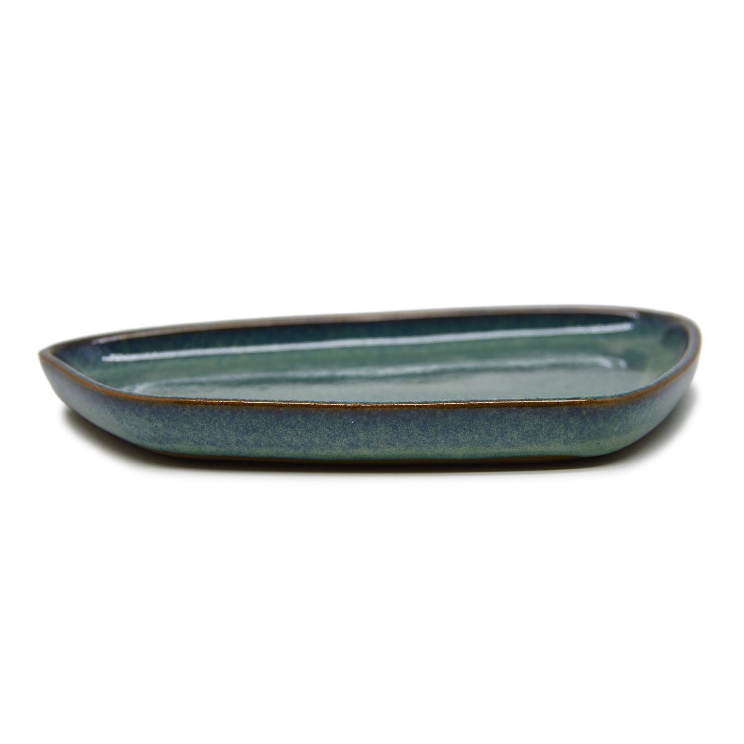 Pebble Plate B S1 - 0005 Stoneware