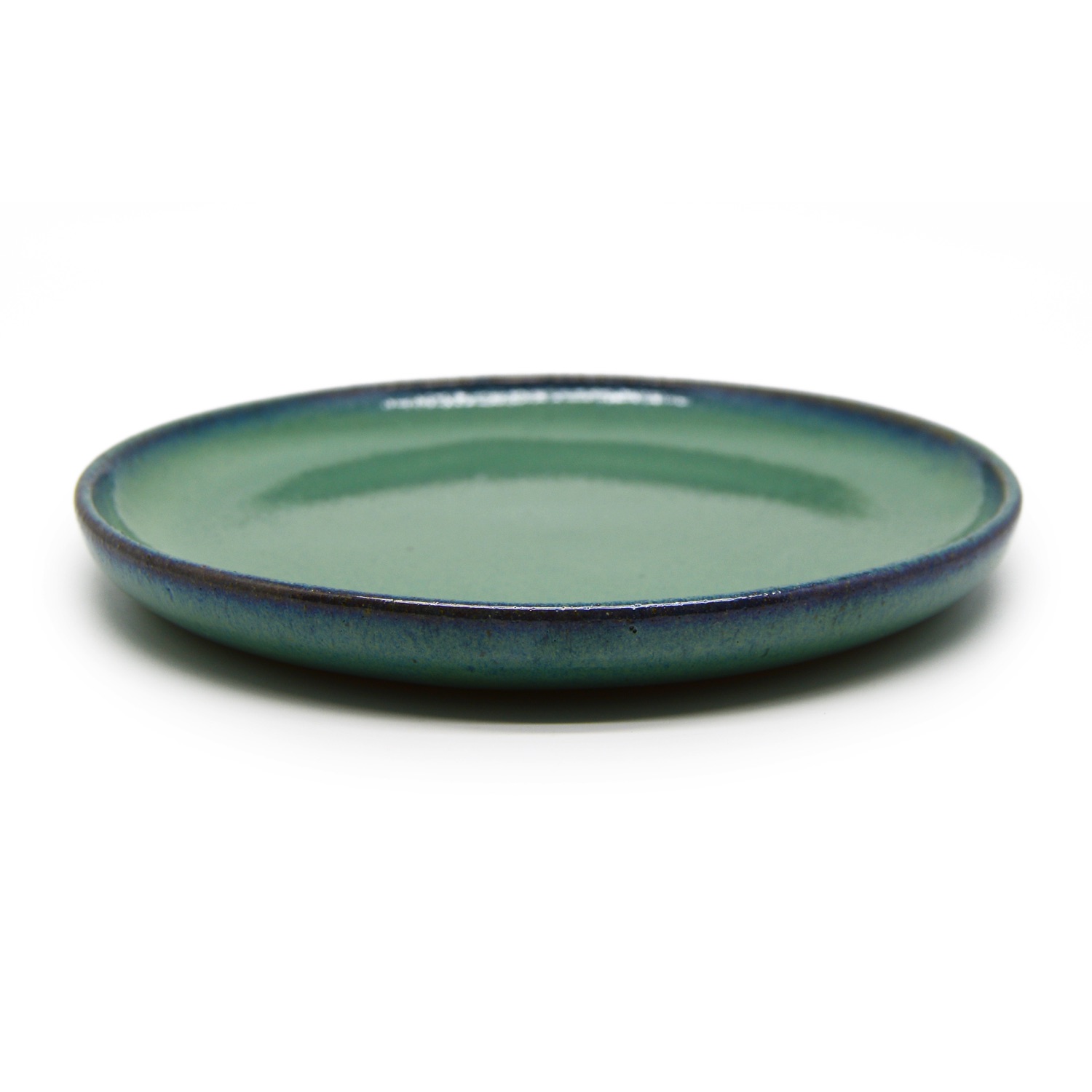 Flat round plate D30 - 0005 Stoneware