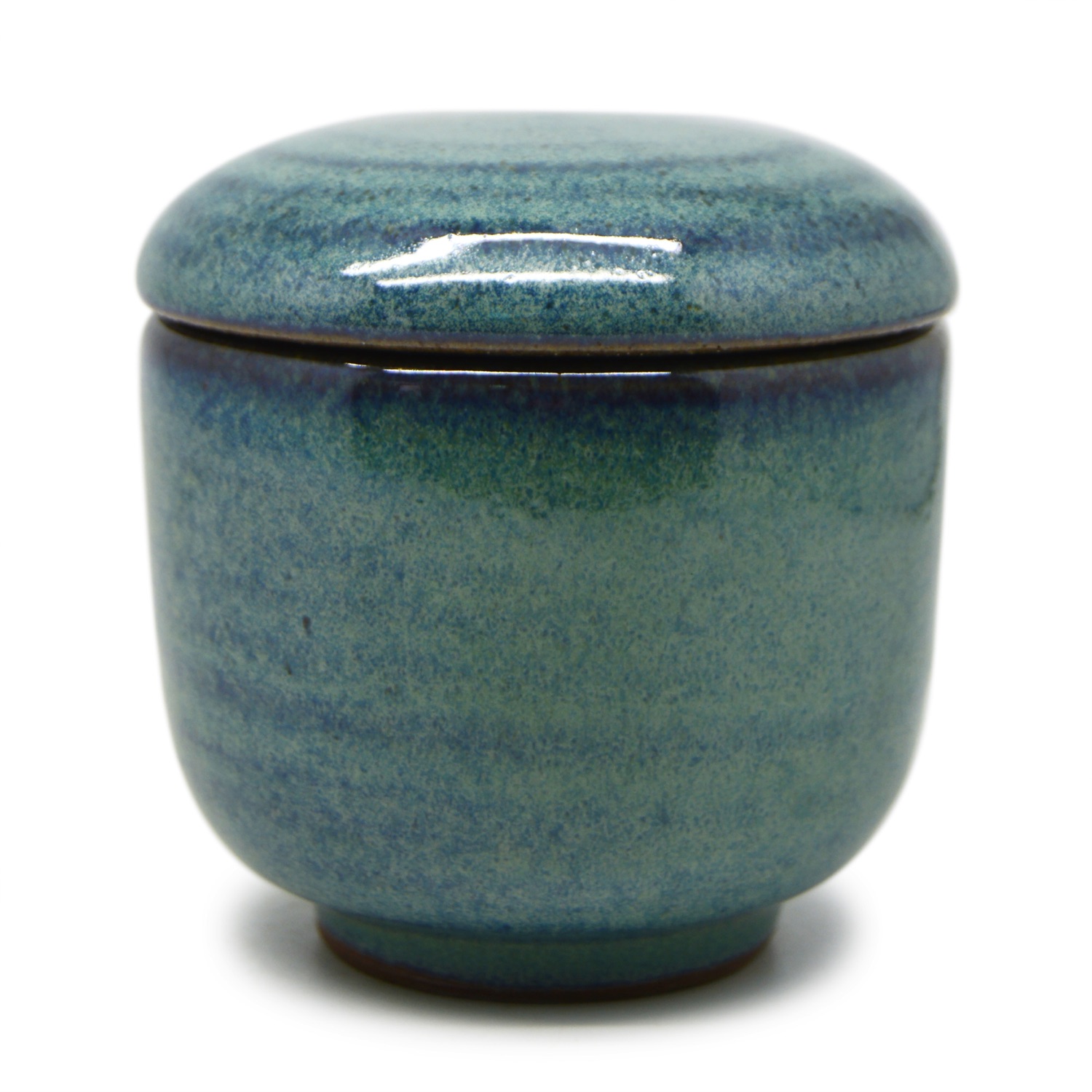 Small Chawanmusi box with plain lid - 0005 Stoneware