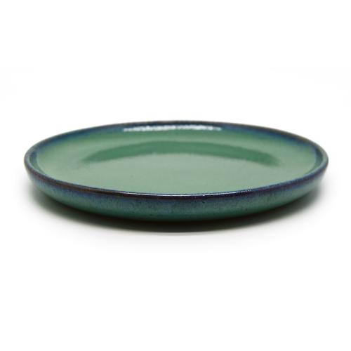 Flat round plate D30 - 0005 Stoneware