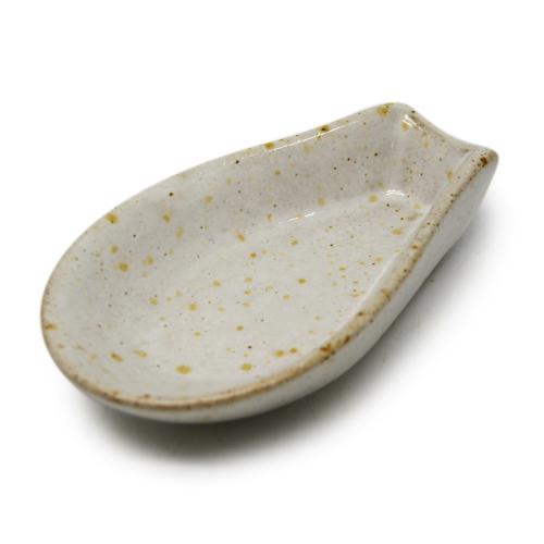 Holder spoon  - 0015 Speckled Glossy Stoneware