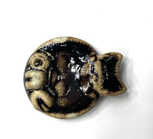 Round Fish chopstick holder - 5247